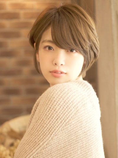 全方向どこから見ても大人可愛いふんわりショートボブ☆